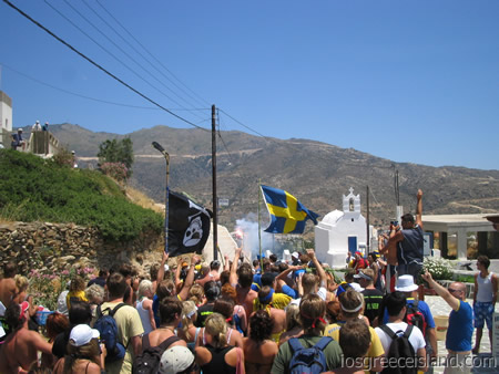 Swedish Midsummer Party on Ios Greece Swedish Midsummer Party on Ios Greece